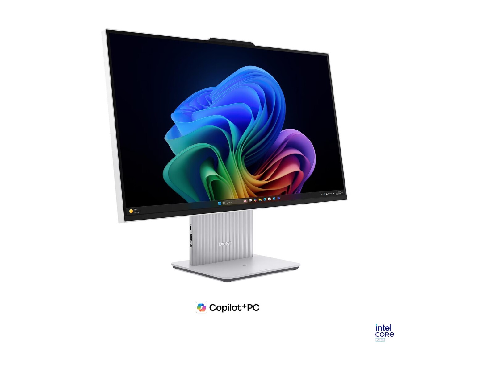 LENOVO IdeaCentre vse-v-enem naprava 27 Intel Core Ultra 5 325, 27-palčni QHD zaslon, 16 GB RAM, 512 GB SSD, UMA grafika, DOS, cloud grey, 2 leti garancije