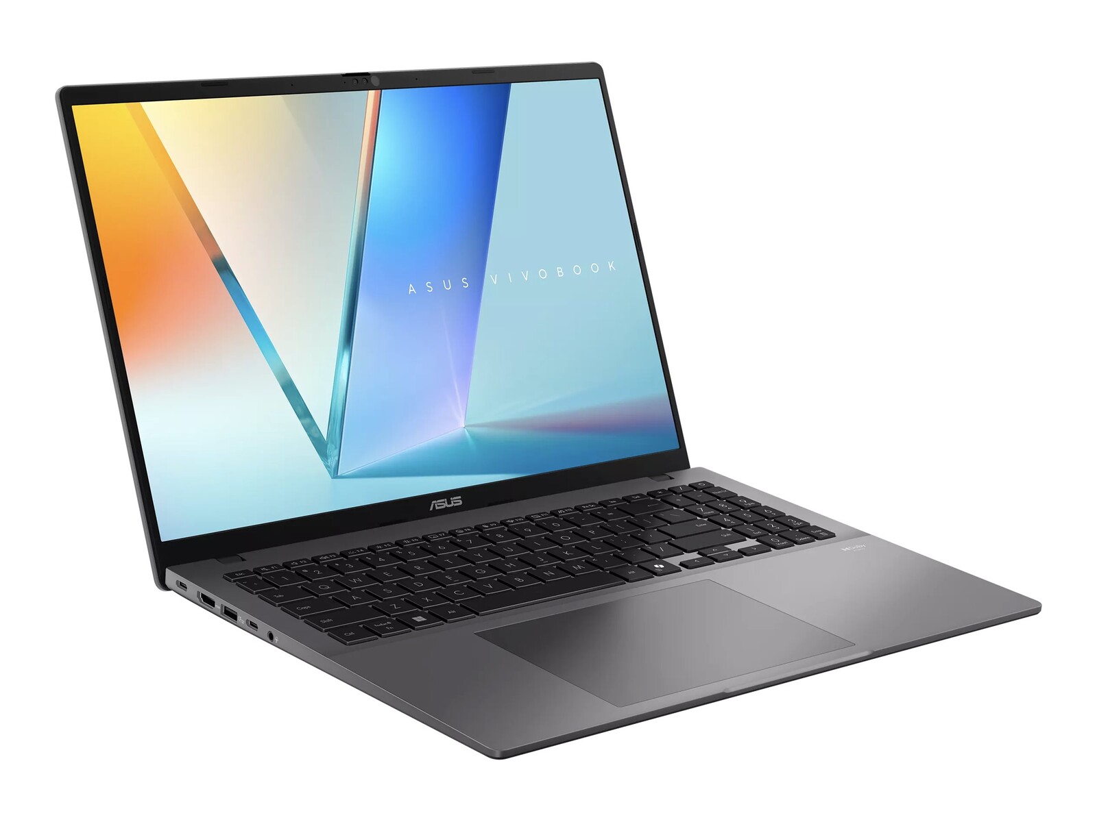 ASUS Vivobook S S5652MA-TK101W prenosnik s procesorjem Intel Core 7 350, 16-palčnim WUXGA zaslonom, 16 GB DDR5 pomnilnika in 512 GB PCIe SSD, brez napajalnika, z Windows 11 Home.