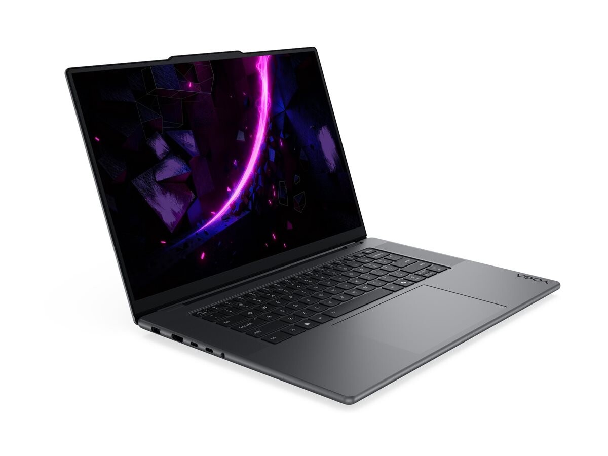 LENOVO Yoga Pro 9 Aura Edition, Intel Core Ultra 7 356H, 16-palčni 3.2K Tandem OLED prenosnik, 32 GB RAM, 1 TB SSD, NVIDIA RTX 5060, Windows 11 Pro, Thunder Grey, 3 leta garancije