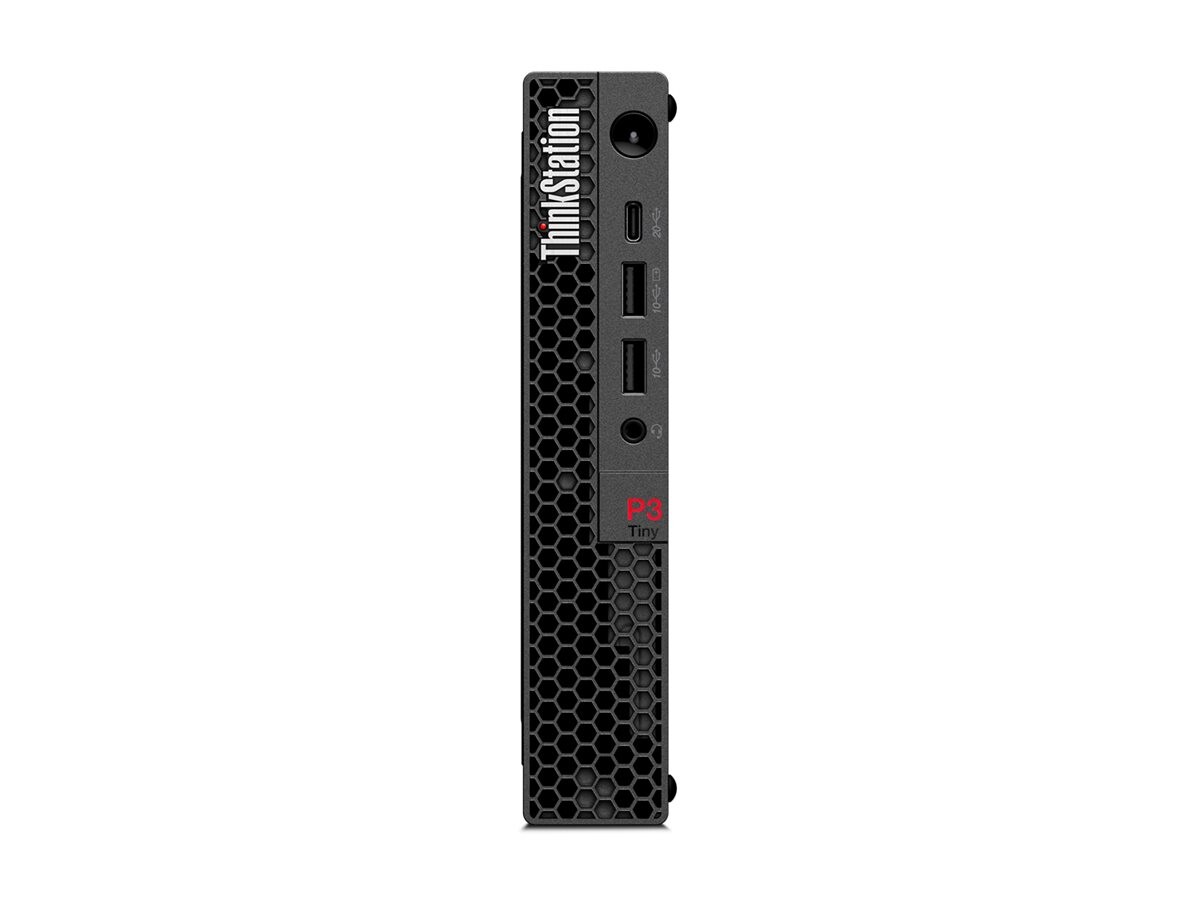 LENOVO ThinkStation P3 G2 Tiny, Intel Core Ultra 9 285, 32 GB RAM, 1 TB SSD, NVIDIA RTX A1000, Windows 11 Pro, črna, 3-letna garancija