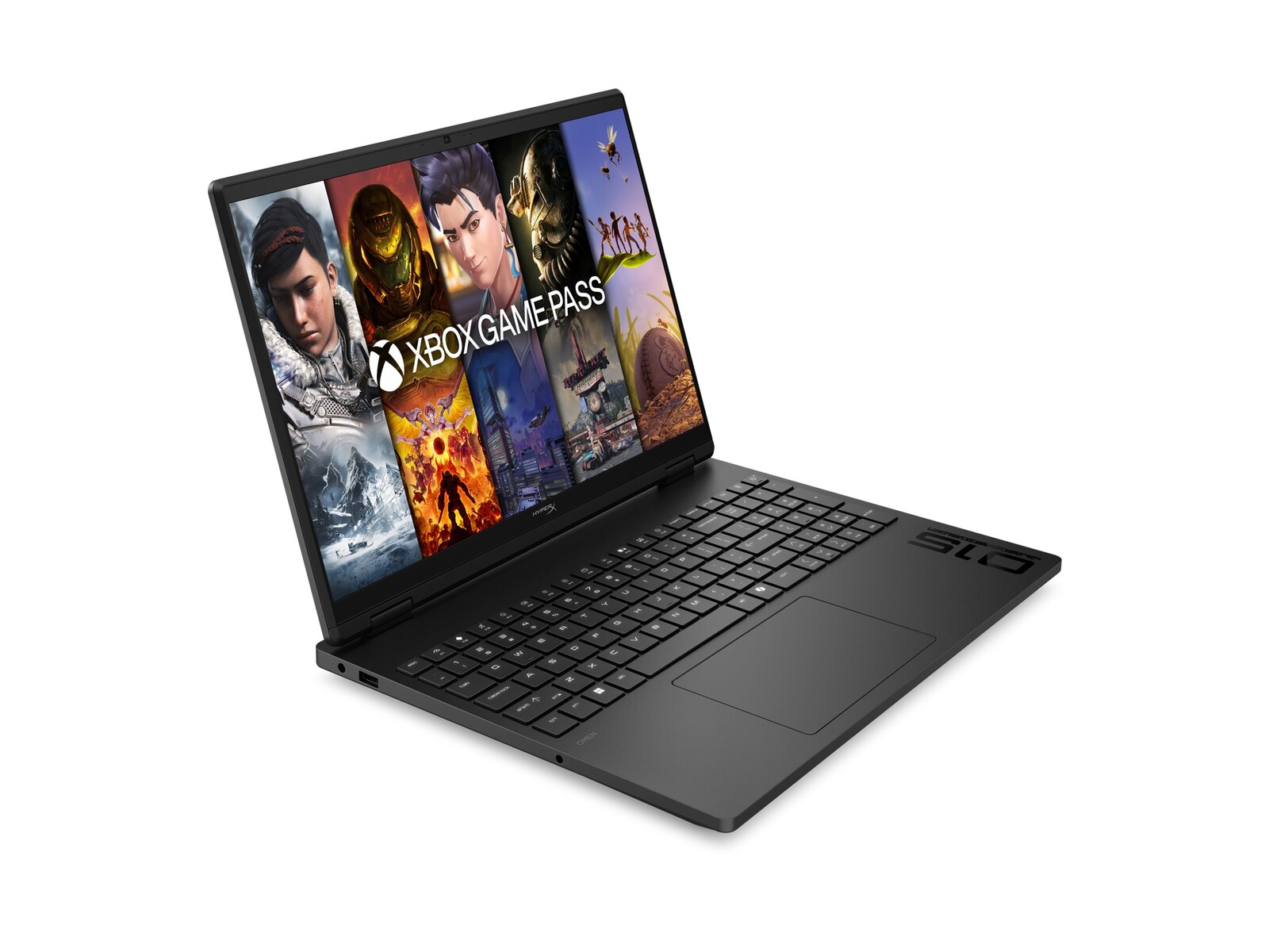 HP HyperX OMEN 15-gb0002nm prenosnik z AMD Ryzen 7 260, 15,3-palčnim WQXGA zaslonom, 16 GB DDR5, 512 GB PCIe, NVIDIA GeForce RTX 5060 8 GB, Windows 11 Home, Shadow Black