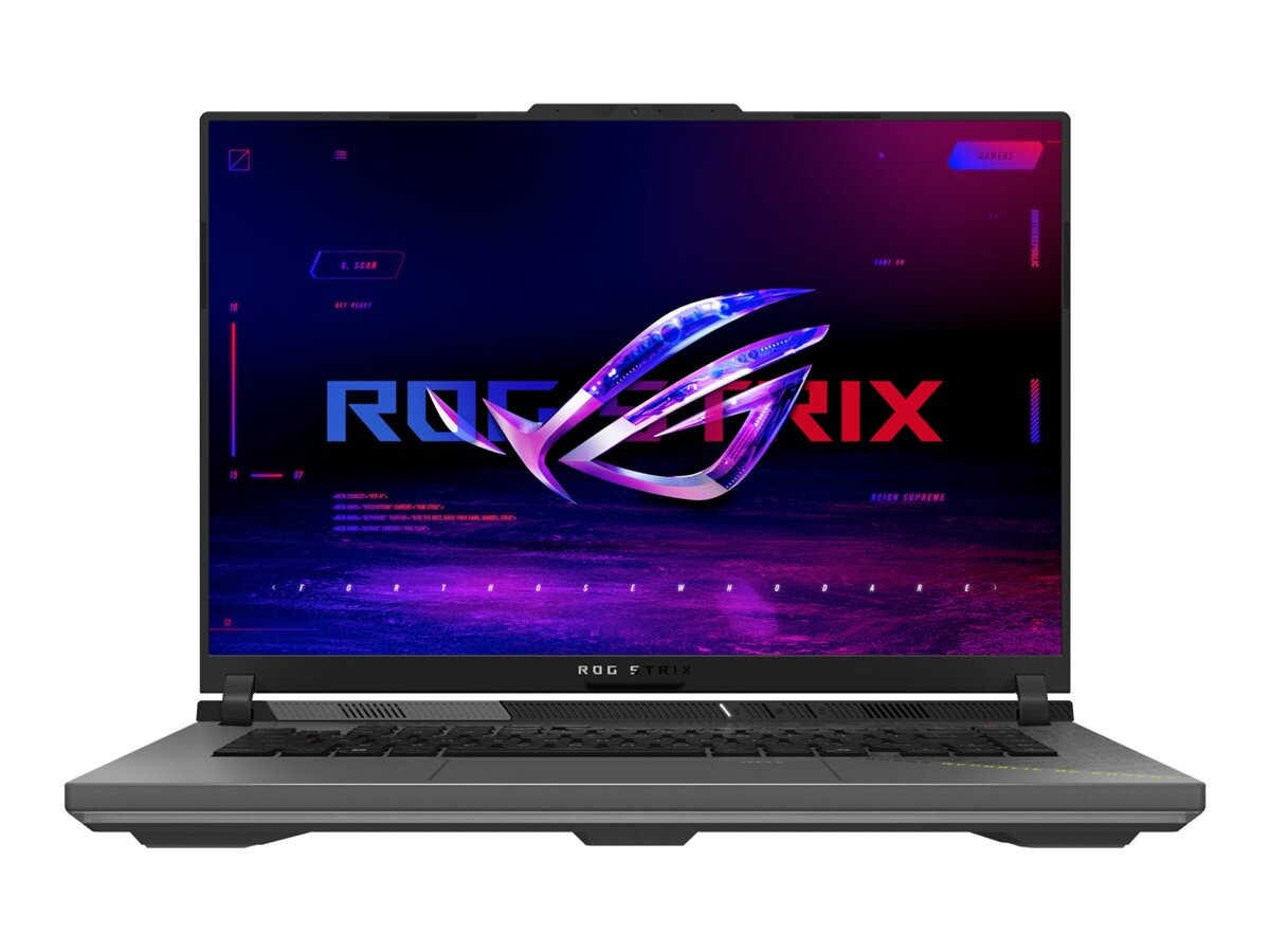 ASUS ROG Strix G614PW-RV099W prenosnik z AMD Ryzen 9 8940HX, 16'' WUXGA zaslonom, 32 GB DDR5, 1 TB PCIe SSD, grafično kartico RTX 5080 in Windows 11 Home.