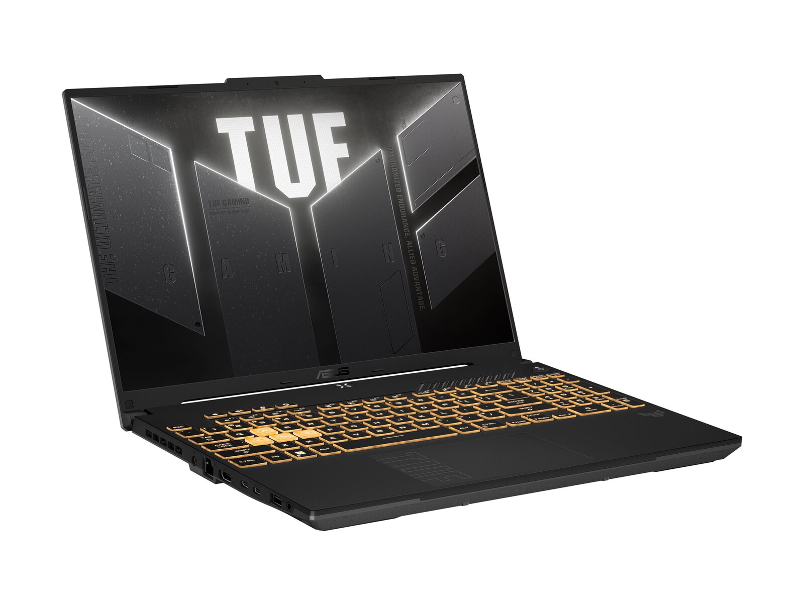 ASUS TUF Gaming FX607VJR-TU295 prenosnik, Intel Core 5 205H, 16-palčni WUXGA zaslon, 16 GB RAM, 512 GB PCIe SSD, NVIDIA GeForce RTX 3050, brez operacijskega sistema, 2-letna garancija, Mecha Gray