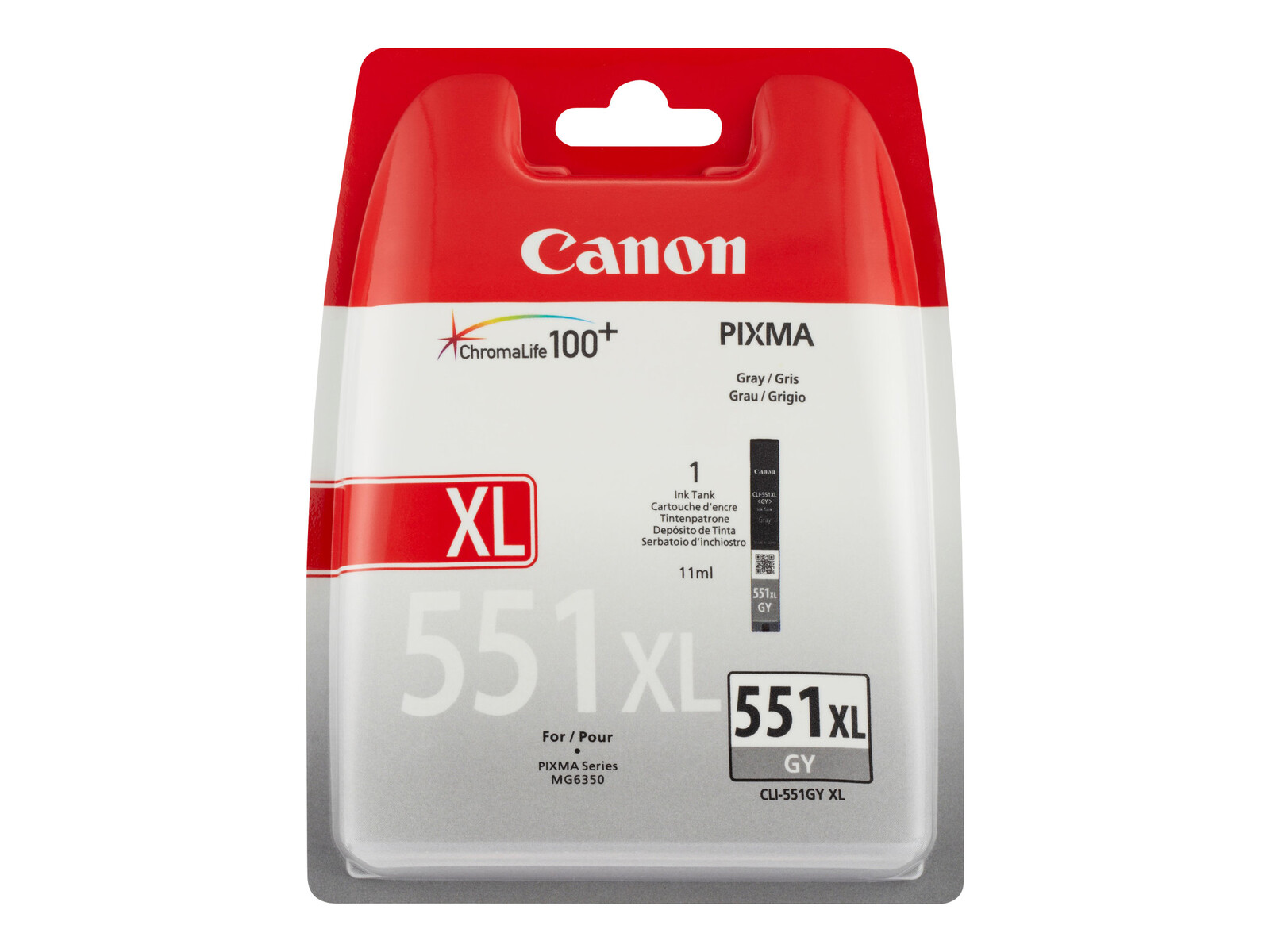CANON kartuša s črnilom CLI-551XL Gray