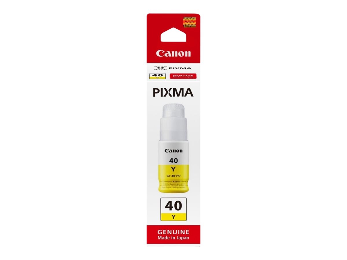CANON črnilna kartuša GI-40 Y (rumena)