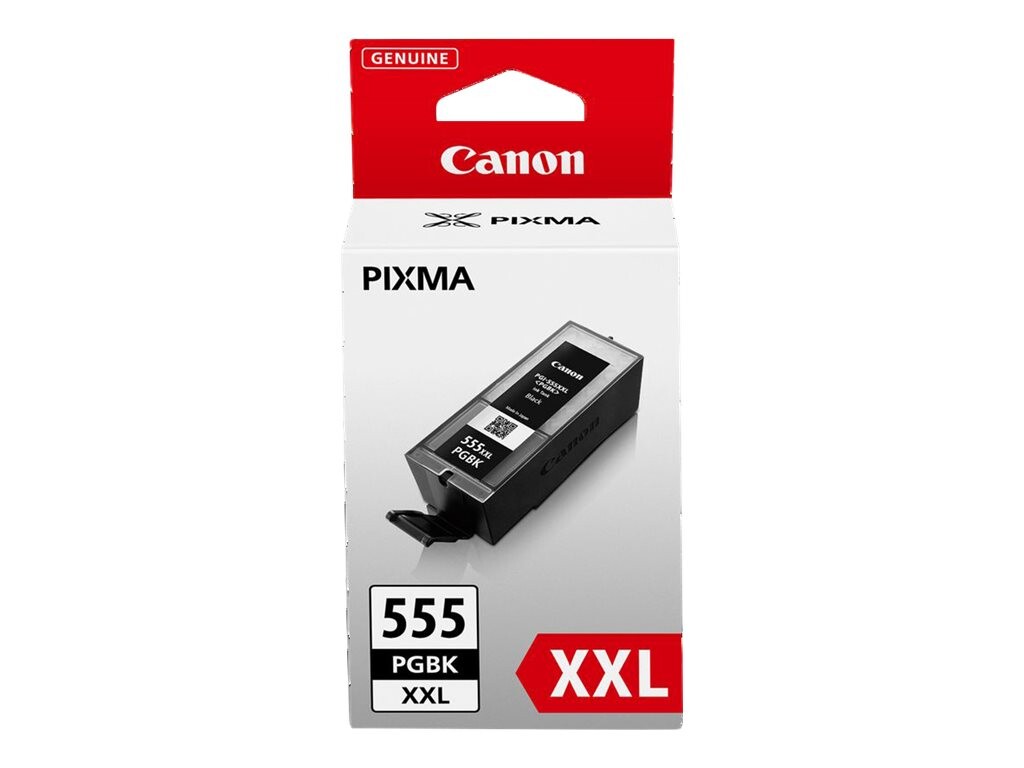 Kartuša s črnilom Canon PGI-555XXL PGBK, črna, izjemno velika zmogljivost, 1.000 strani, 1 kos