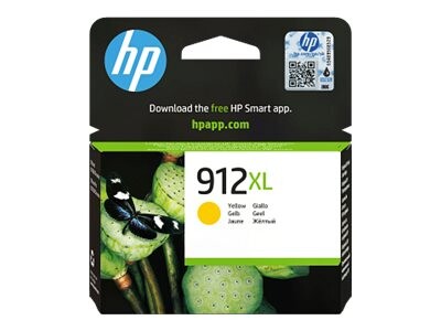 HP 912XL originalna rumena kartuša s črnilom z visokim izkoristkom