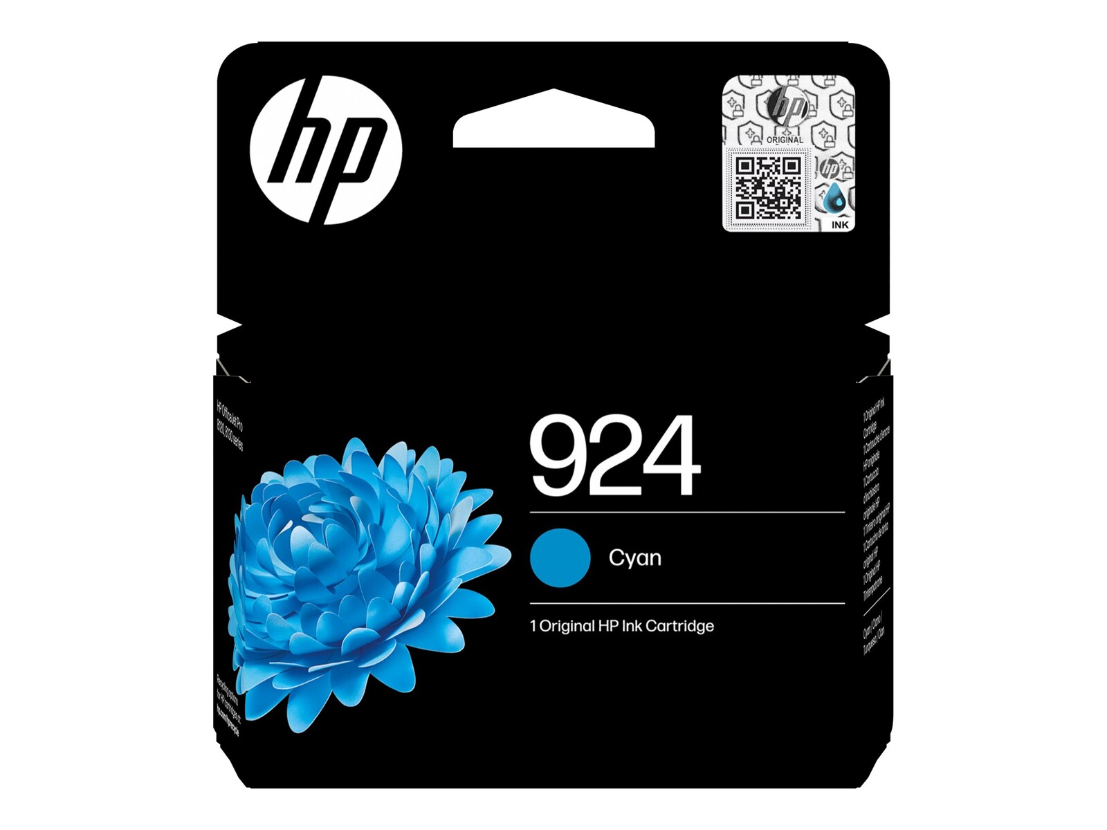 HP 924 Cyan originalna črnilna kartuša
