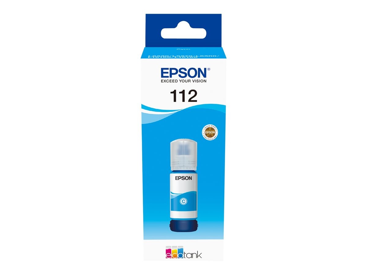 EPSON 112 EcoTank pigmentno črnilo Cyan v steklenički