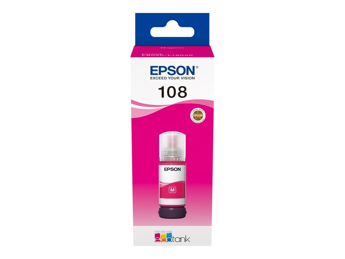 EPSON 108 EcoTank steklenička magenta črnila