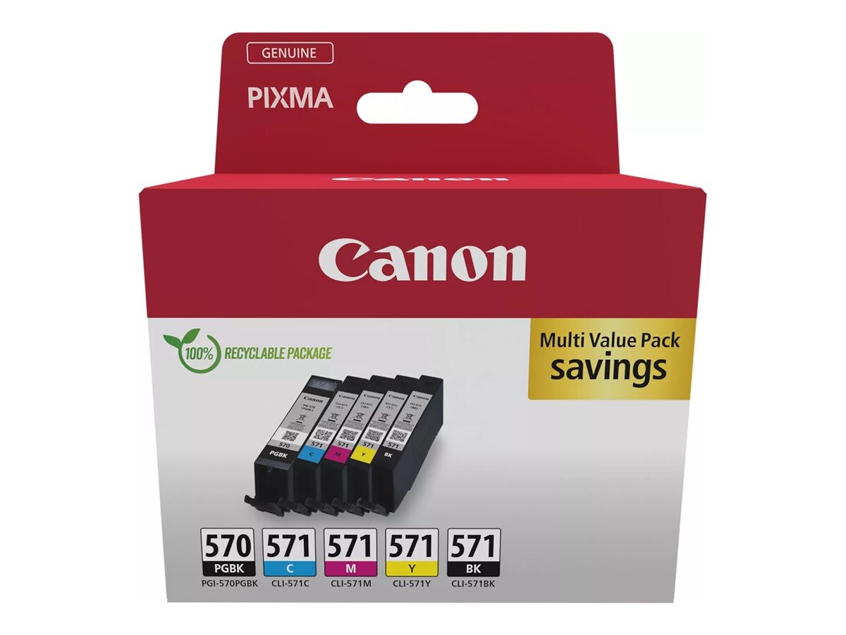 CANON PGI-570/CLI-571 črnilne kartuše (PGBK, C, M, Y, BK)