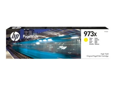 Originalna HP 973X rumena kartuša PageWide z visoko zmogljivostjo