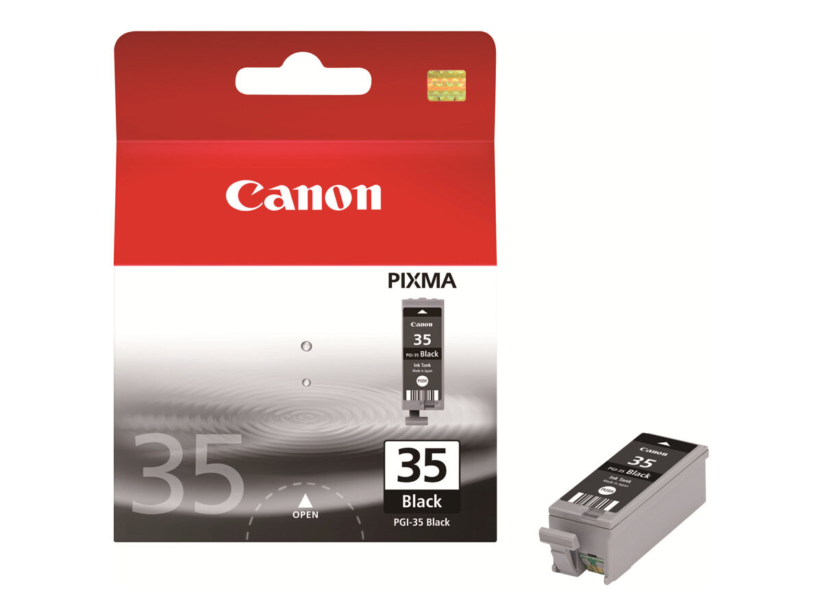 CANON PGI-35 črnilna kartuša, črna, standardna kapaciteta 9,3 ml, izhodnost 191 strani, 1 kos