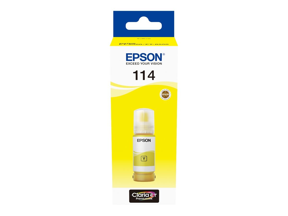 EPSON 114 EcoTank rumena steklenička s črnilom