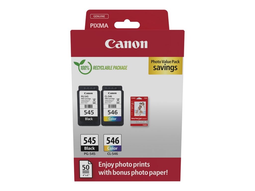 CANON PG-545/CL-546 kartuša s črnilom (PVP)