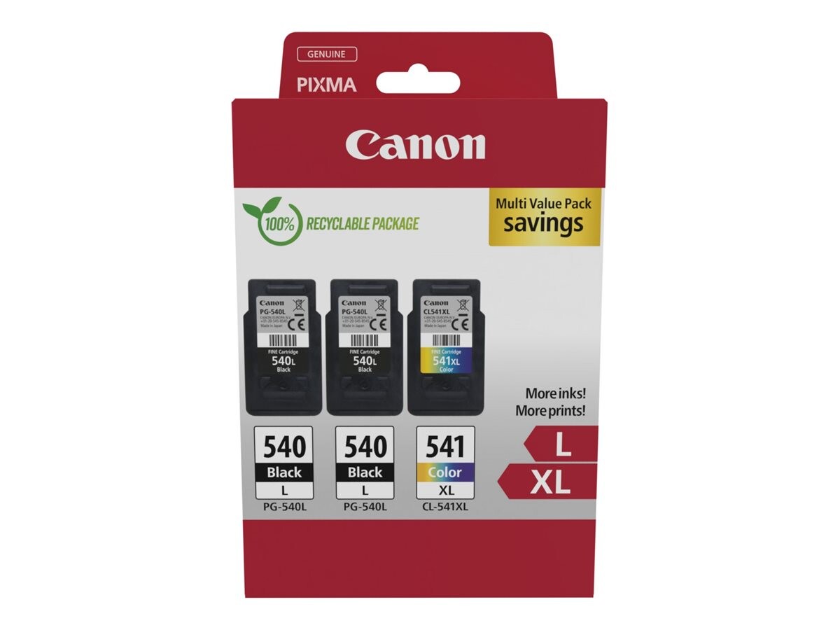 Canon črnilni večpak PG-540L x2 / CL-541XL