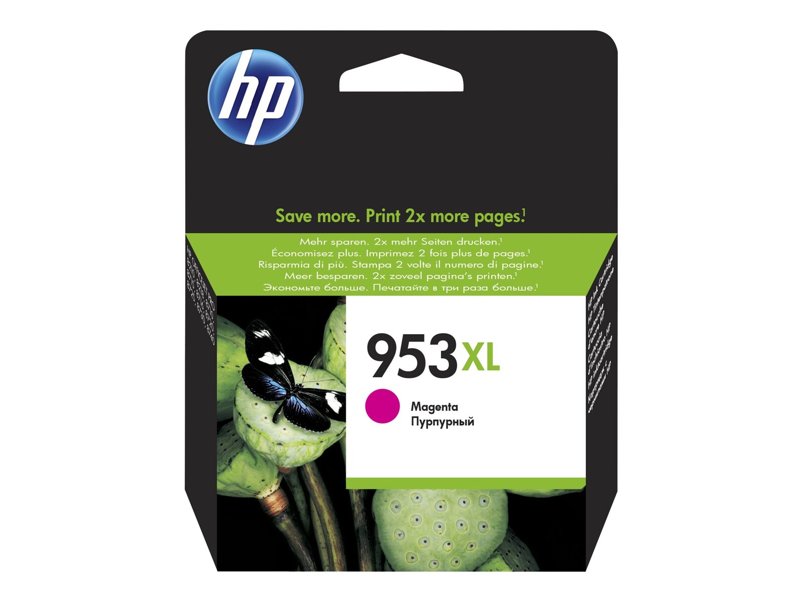 Originalna kartuša s črnilom HP 953XL z visoko zmogljivostjo, magenta