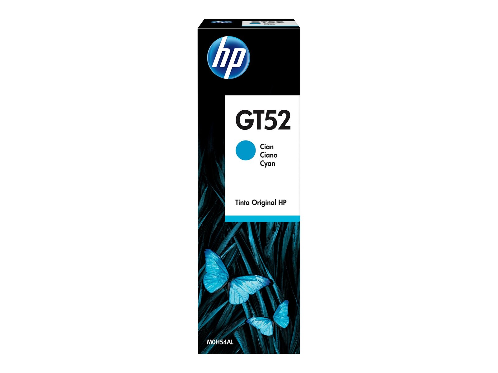 HP GT52 Originalna steklenička črnila, Cyan