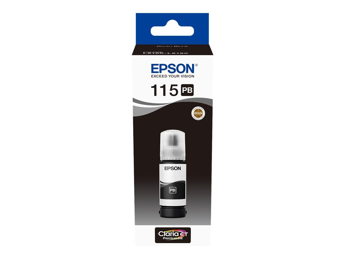 EPSON 115 EcoTank Photo Black steklenička črnila