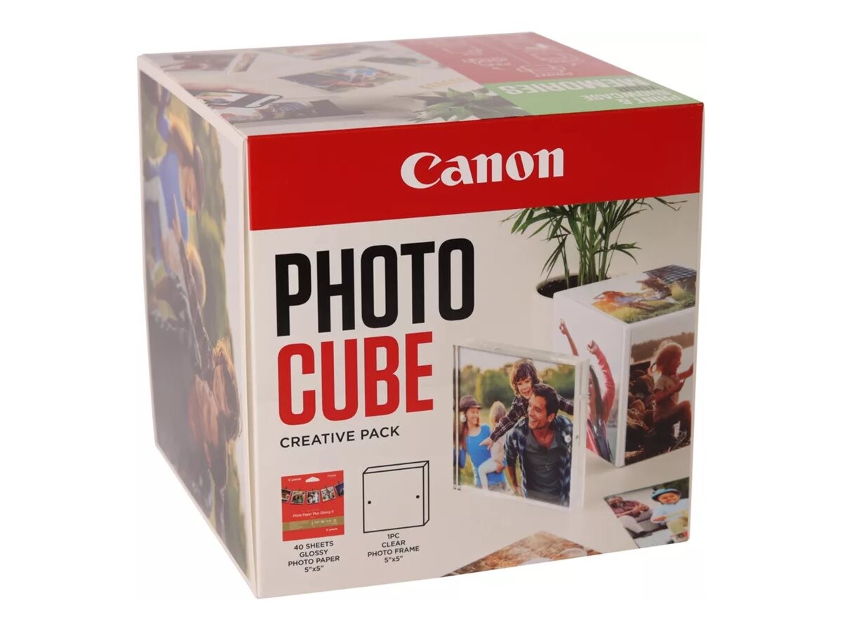 CANON pp-201 črnilna kartuša, 5×5 Photo Cube Creative paket, White/Green