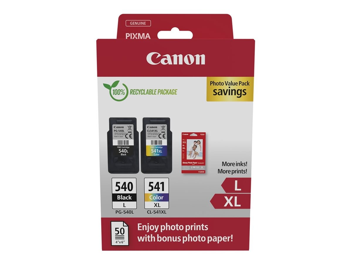 Canon foto paket PG-540L/CL-541XL kartuše s črnilom