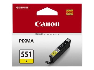 CANON kartuša s črnilom CLI-551 Y (rumena)