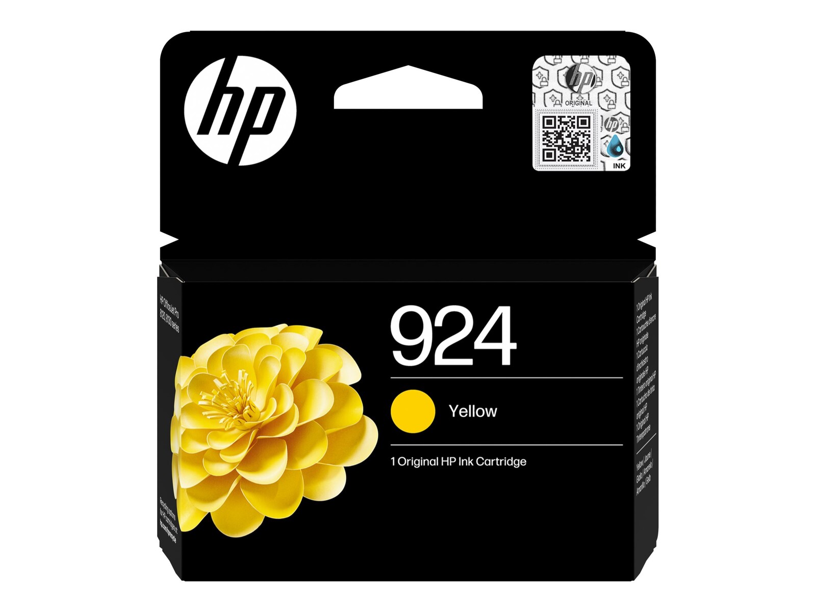 Originalna črnilna kartuša HP 924, rumena