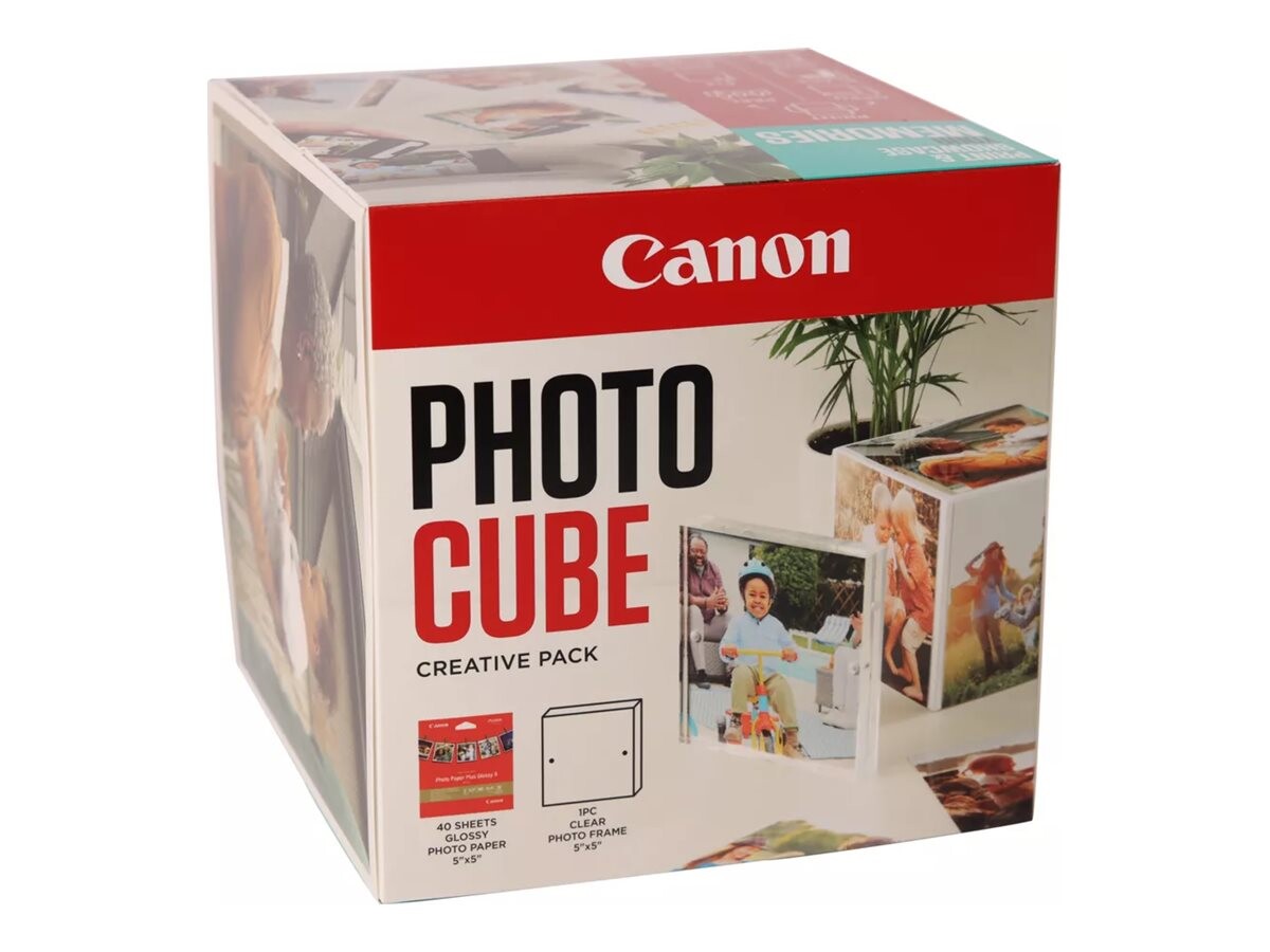 CANON pp-201 črnilna kartuša, Photo Cube Creative Pack 5x5, White/Blue