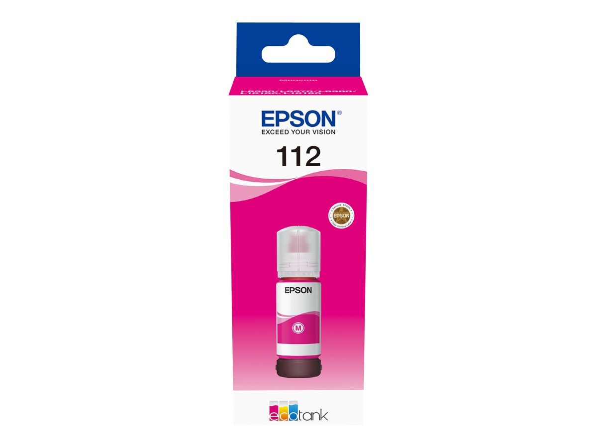 EPSON 112 EcoTank pigmentno črnilo Magenta (steklenica)