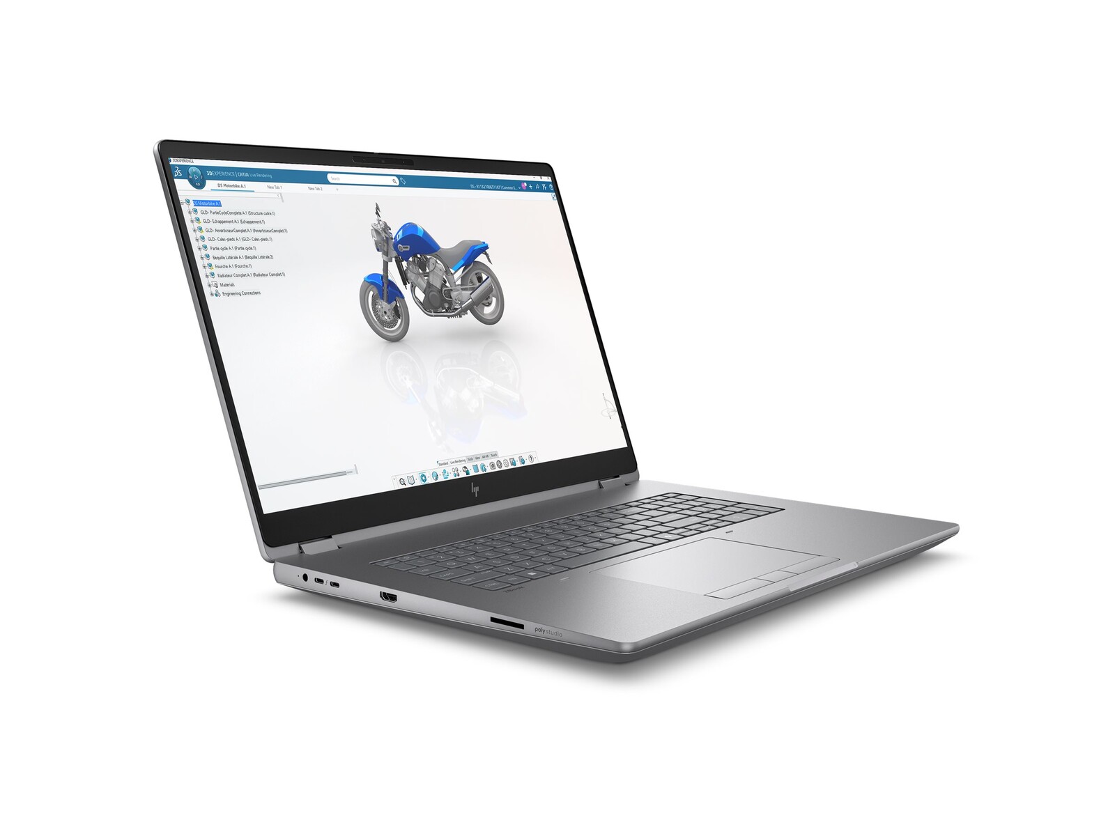 HP Zbook Fury G1i, Intel Core Ultra 7 255HX, 18-palčni WQXGA zaslon, 32 GB RAM, 1 TB SSD, NVIDIA RTX PRO 2000 8 GB, Windows 11 Pro