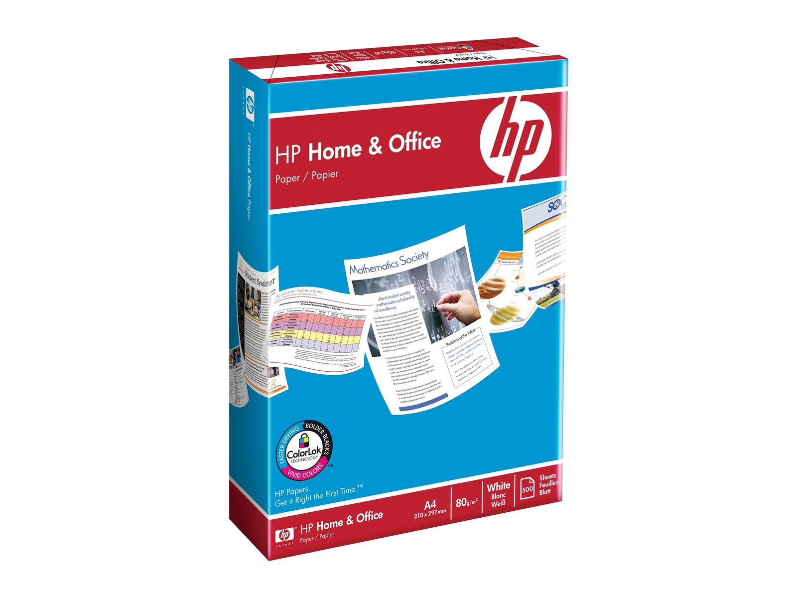 HP Home & Office papir A4, 80 g, 500 listov