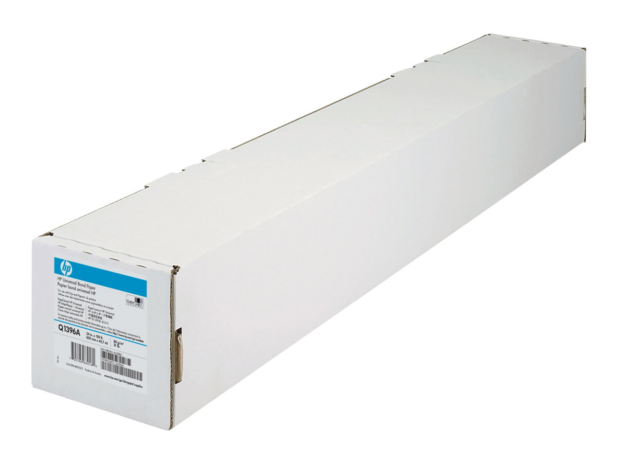 HP Bond papir, bel, za brizgalne tiskalnike (inkjet), 80 g/m2, 610 mm x 45,7 m, 1 zvitek, pakiranje: 1 kos