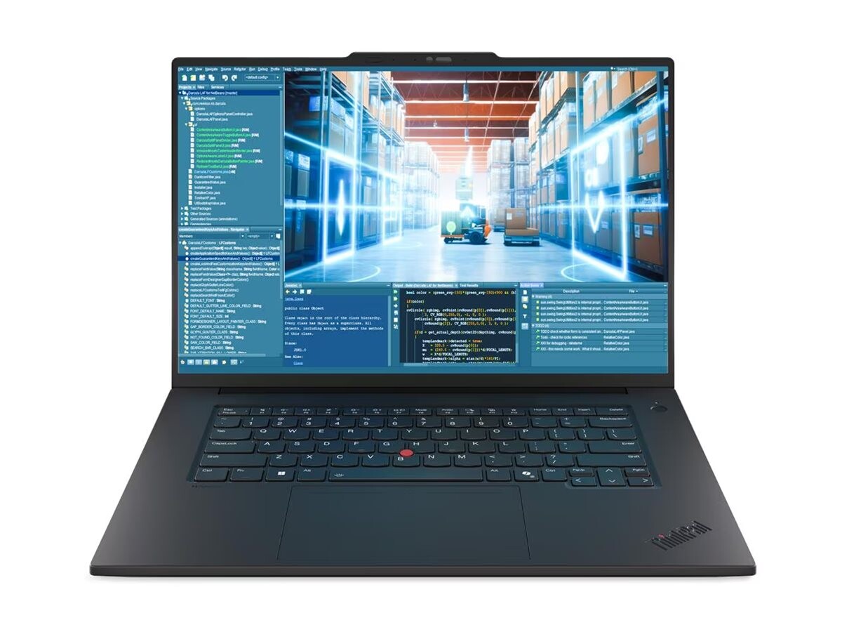 LENOVO ThinkPad T1g G8 prenosnik, Intel Core Ultra 7 255H, 16-inch WUXGA, 32 GB RAM, 1 TB SSD, RTX 5060, Windows 11 Pro, Black, 3-letna garancija