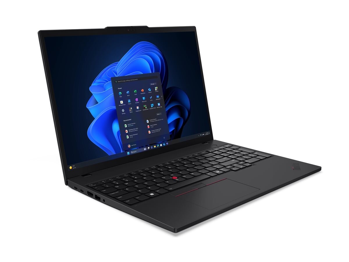 LENOVO ThinkPad T16 G4 prenosnik, Intel Core Ultra 7 255U, 16'' WUXGA, 32 GB RAM, 1 TB SSD, UMA (integrirana grafika), Windows 11 Pro, 4G, črn, 3 leta garancije
