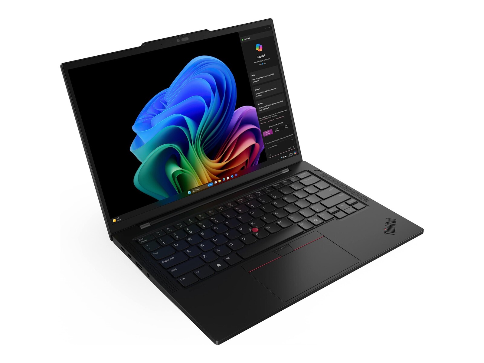 Prenosnik LENOVO ThinkPad T14s G6, Intel Core Ultra 7 255U, 14-palčni WUXGA zaslon, 32 GB RAM, 1 TB SSD, integrirana UMA grafika, Windows 11 Pro, črna, 3-letna garancija.