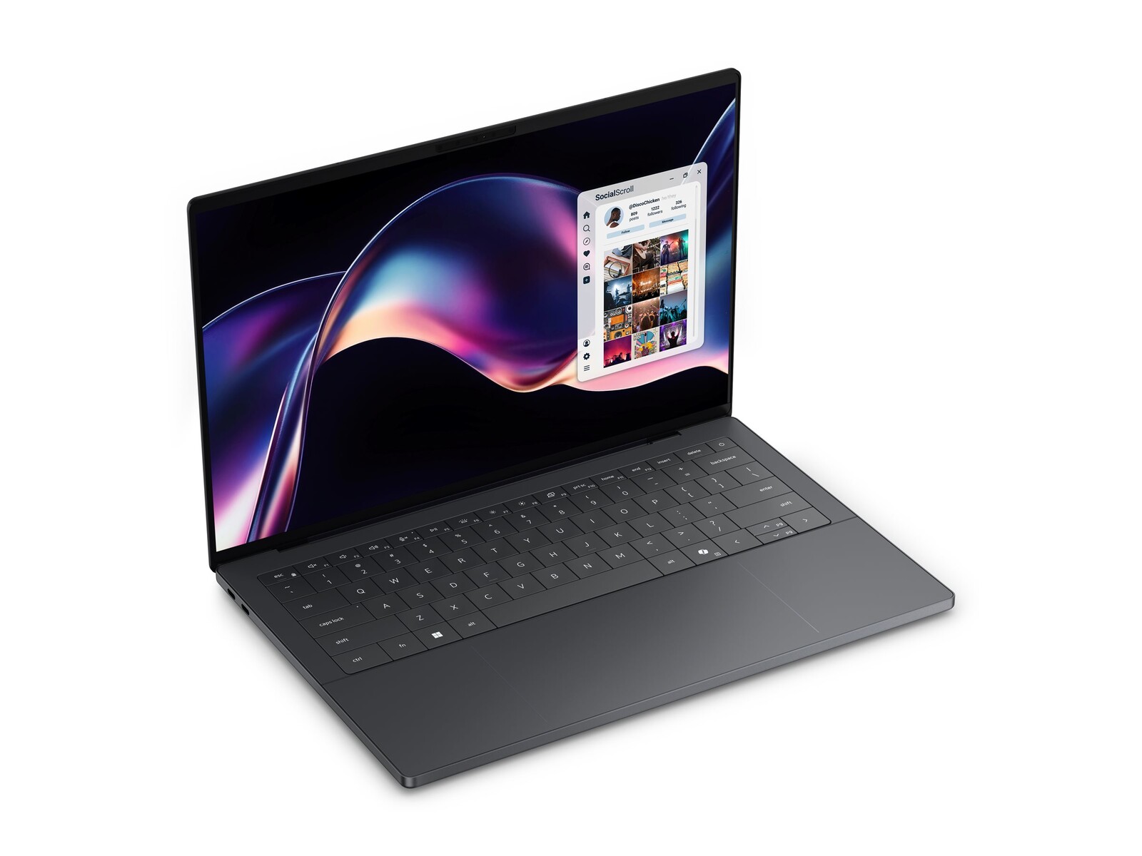 DELL XPS 14 DA14260, Intel Core Ultra X7 358H, 14-palčni zaslon (brez dotika), 32 GB RAM, 1 TB SSD, grafika Intel Arc, Windows 11 Pro, barva Graphite