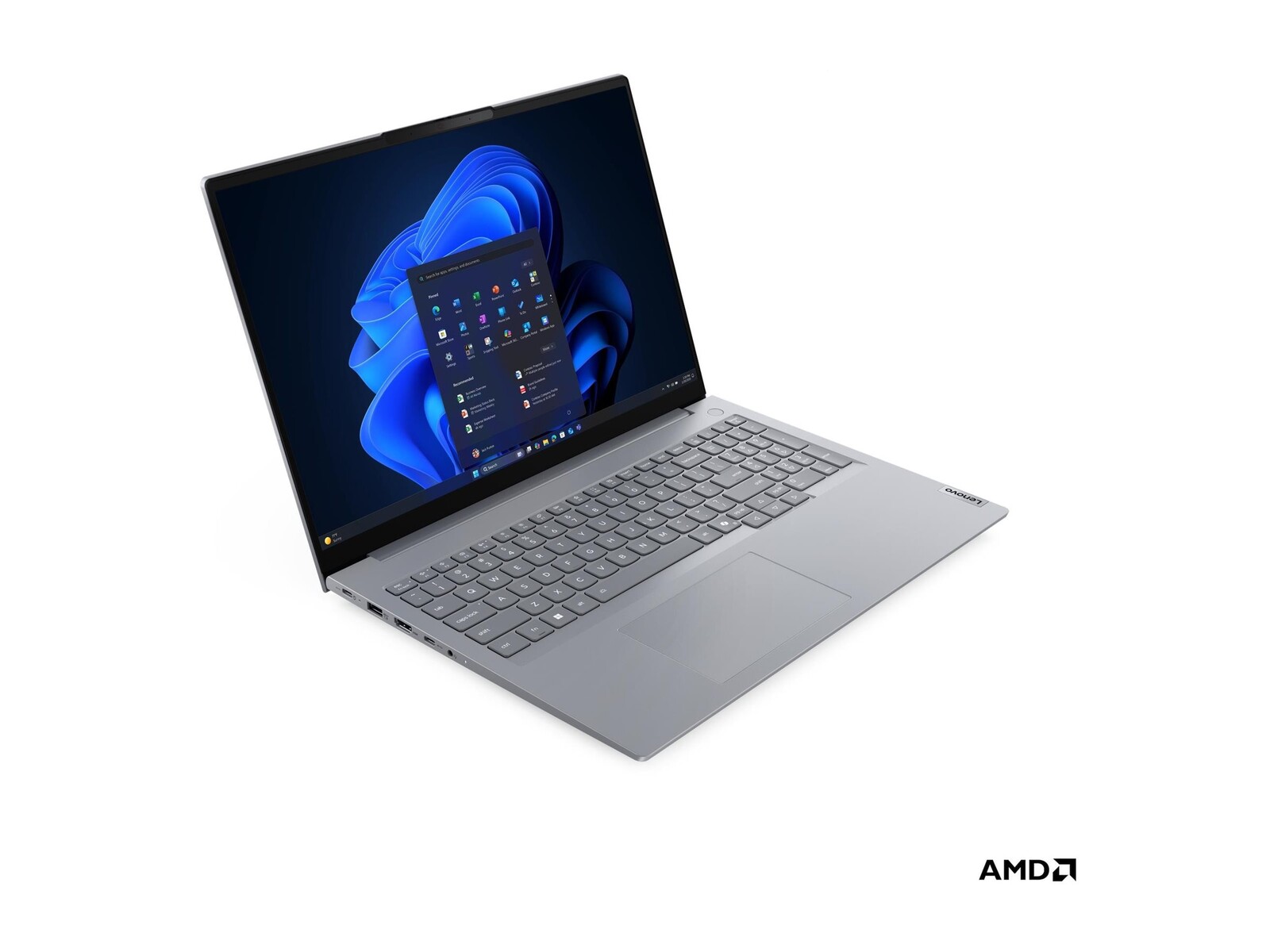 LENOVO ThinkBook 16 G9 prenosnik z AMD Ryzen 7 250, 16-palčnim WUXGA zaslonom, 32 GB RAM, 1 TB SSD, Windows 11 Pro, v barvi Arctic Grey, 3-letna garancija.