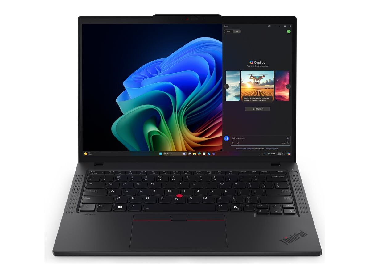 LENOVO ThinkPad T14 G6 prenosnik, Intel Core Ultra 5 225U, 14-palčni WUXGA zaslon, 16 GB RAM, 512 GB SSD, integrirana grafika (UMA), Windows 11 Pro, črn, 3-letna garancija