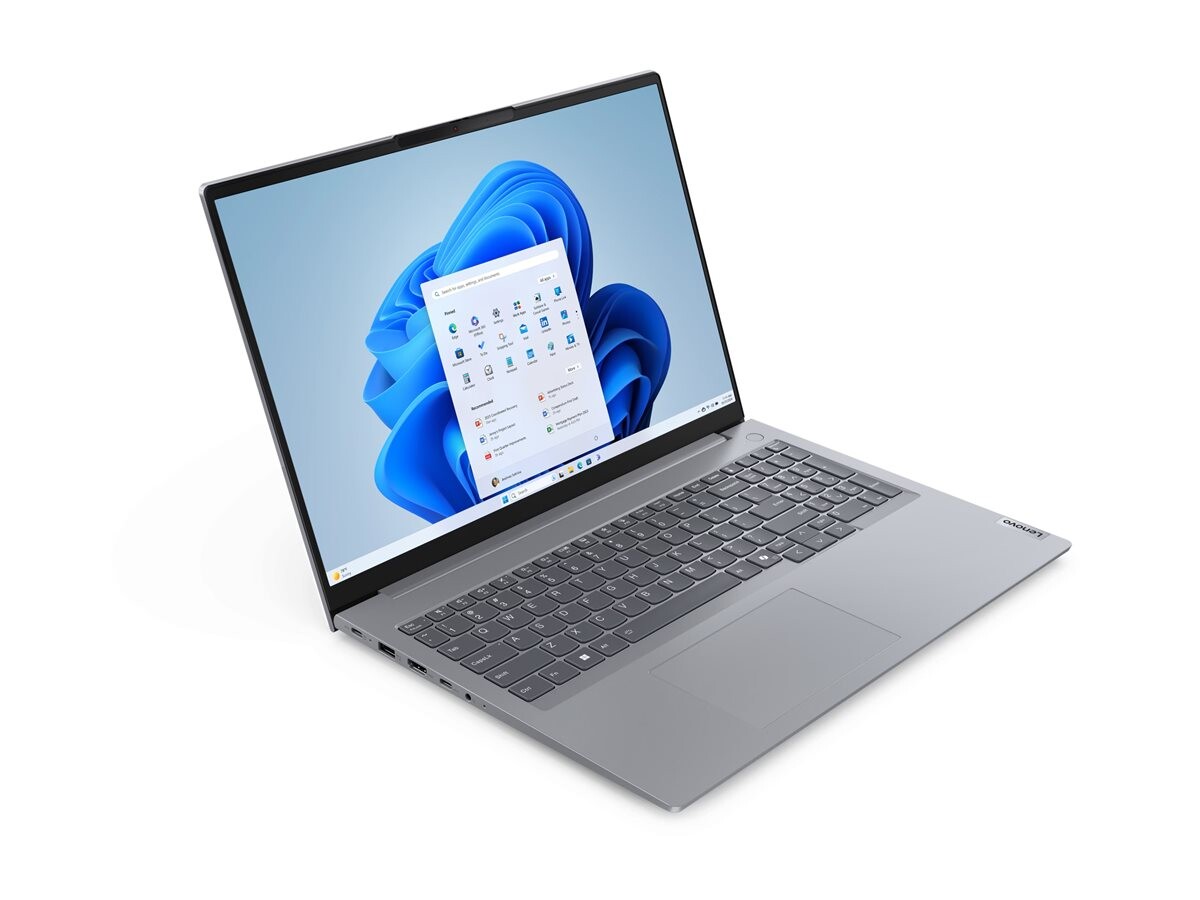 LENOVO ThinkBook 16 G7 prenosnik, AMD Ryzen 5 7535HS, 16-palčni WUXGA zaslon, 16 GB RAM, 512 GB SSD, integrirana grafika (UMA), Windows 11 Pro, Arctic Grey, 1 leto garancije