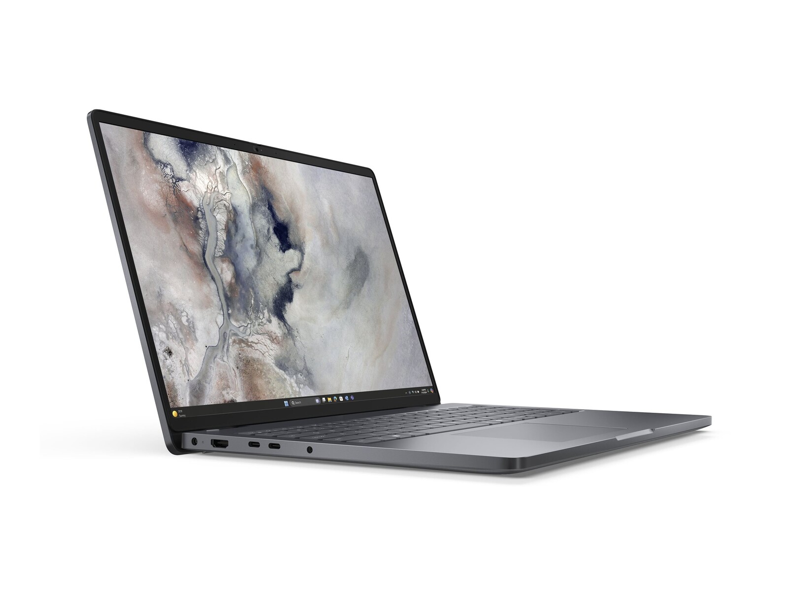DELL Pro 16 PC16250 prenosnik z Intel Core 5 120U procesorjem, 16-palčnim FHD+ zaslonom, 16 GB RAM in 512 GB SSD, vgrajenim WLAN in Bluetooth, osvetljeno tipkovnico, 3-celično baterijo ter vPro; prednameščen Windows 11 Pro.