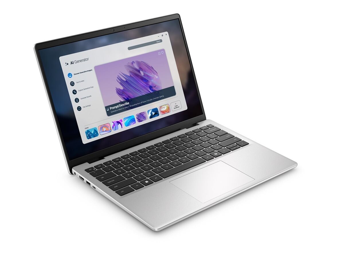DELL Pro 14 Essential PV14255 prenosnik, 14-palčni FHD+ zaslon, Ryzen AI 7 350, 16 GB RAM, 1 TB SSD, čitalec prstnih odtisov, črn, Windows 11 Pro, 3-letna ProSupport Platinum