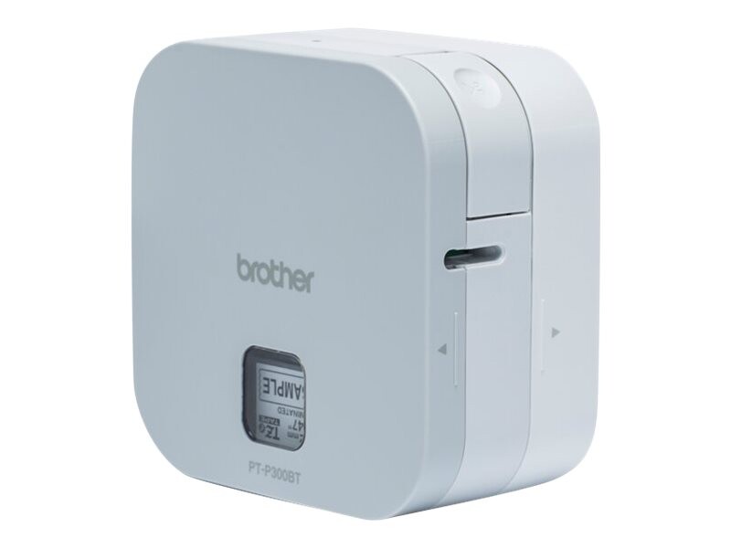 BROTHER P-Touch PT-P300BT etiketni tiskalnik, do 12 mm, 180 dpi, hitrost tiskanja 20 mm/s, Bluetooth 2.1 EDR in vgrajen rezalnik