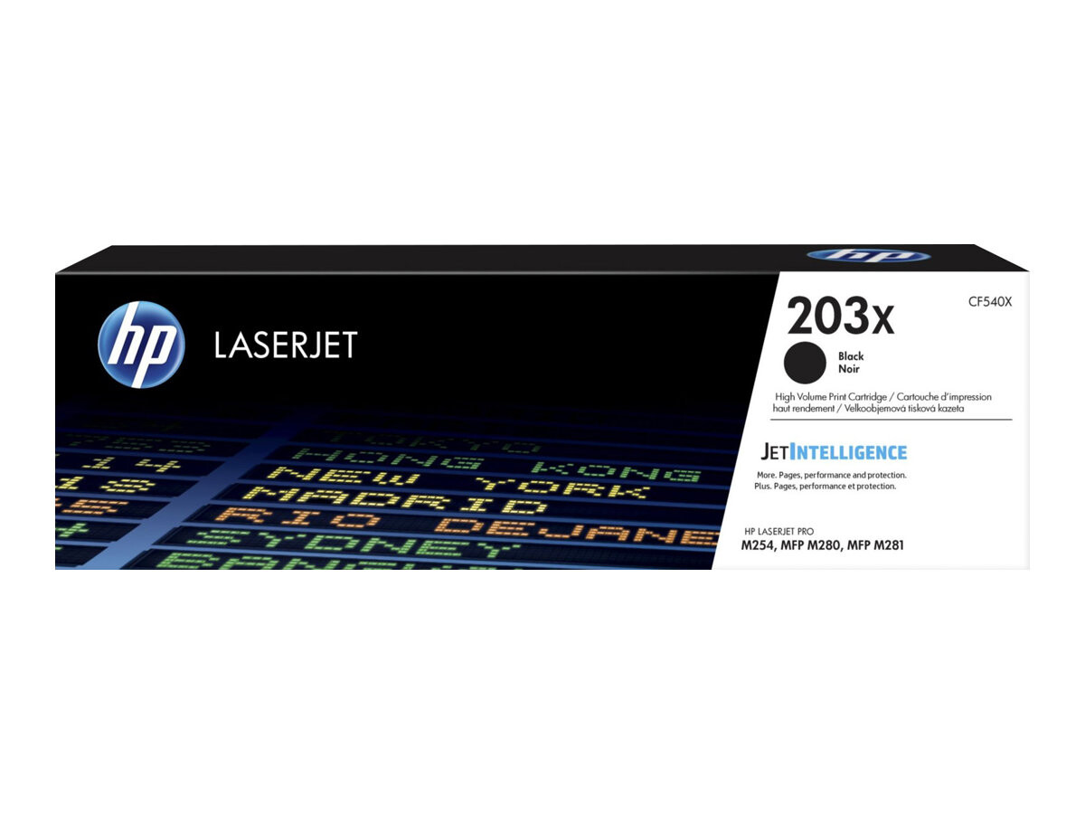 Izvirna kartuša s črnim tonerjem HP 203X za LaserJet