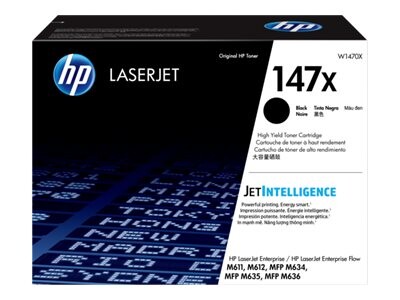 HP 147X črna tonerska kartuša za LaserJet, 25.200 strani