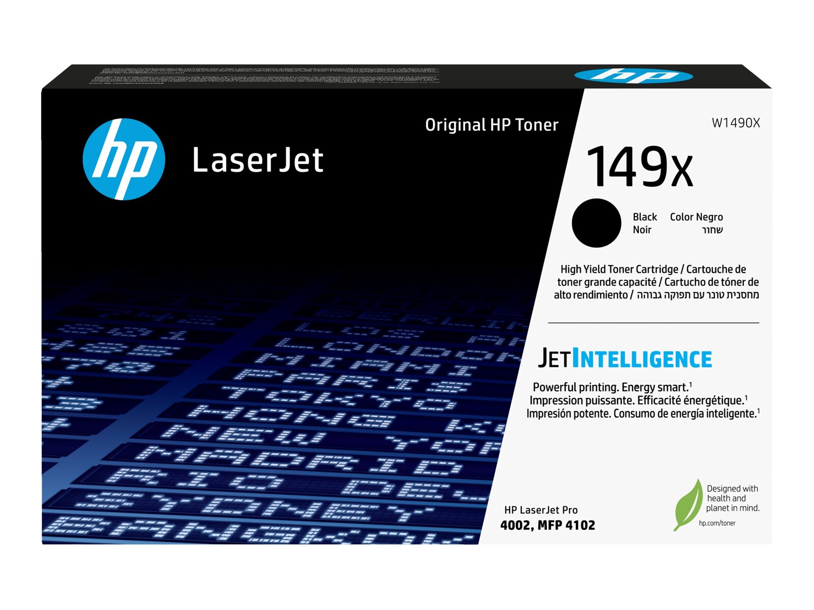HP 149X originalna črna tonerska kaseta z visokim izkoristkom za tiskalnike LaserJet