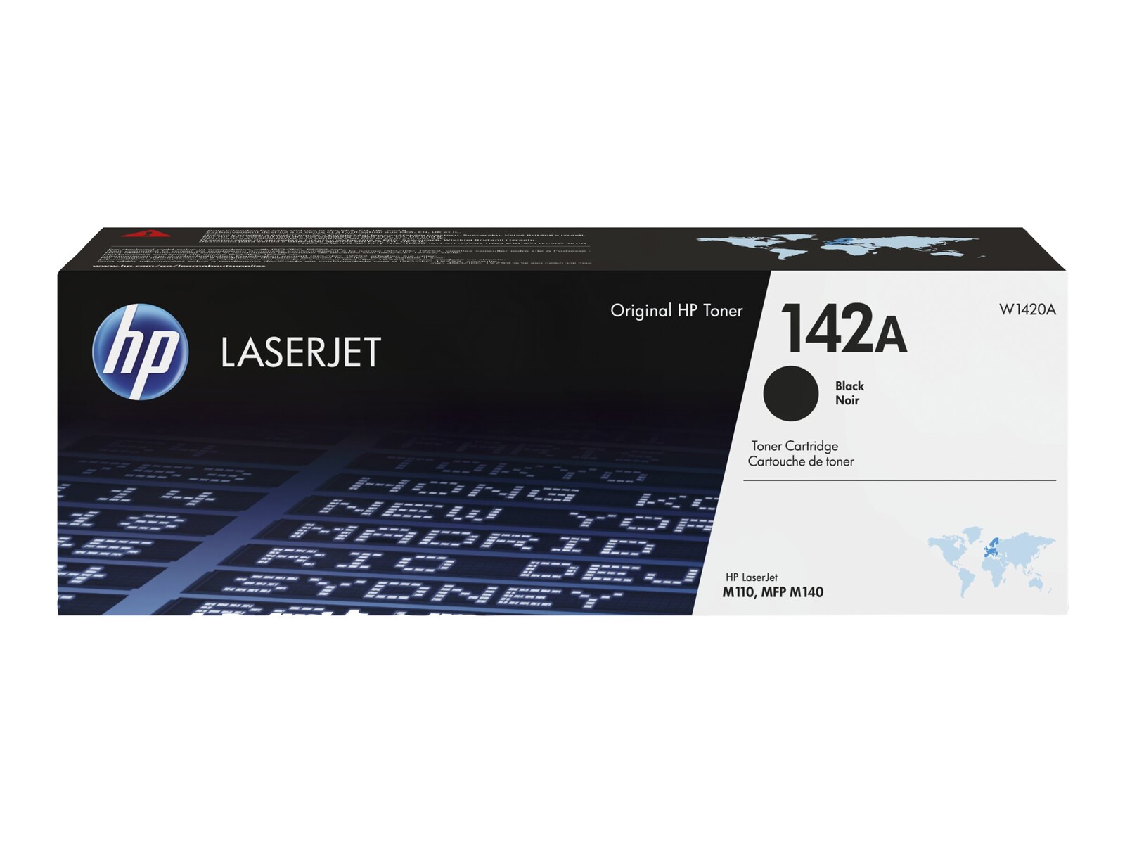 HP 142A, originalni črn toner za LaserJet