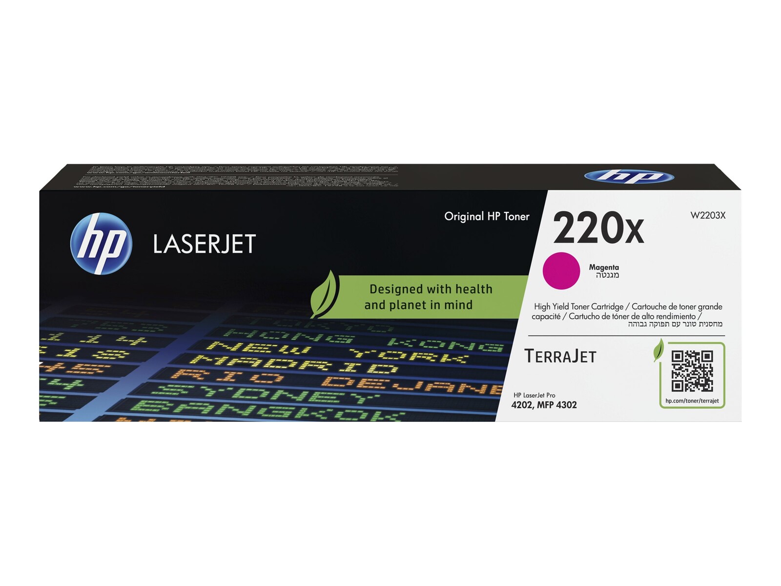 HP 220X originalna magenta LaserJet tonerska kartuša
