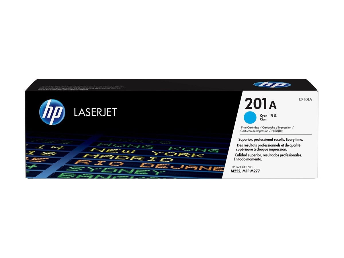 HP 201A toner kartuša Cyan, 1.330 strani (standardna kapaciteta)