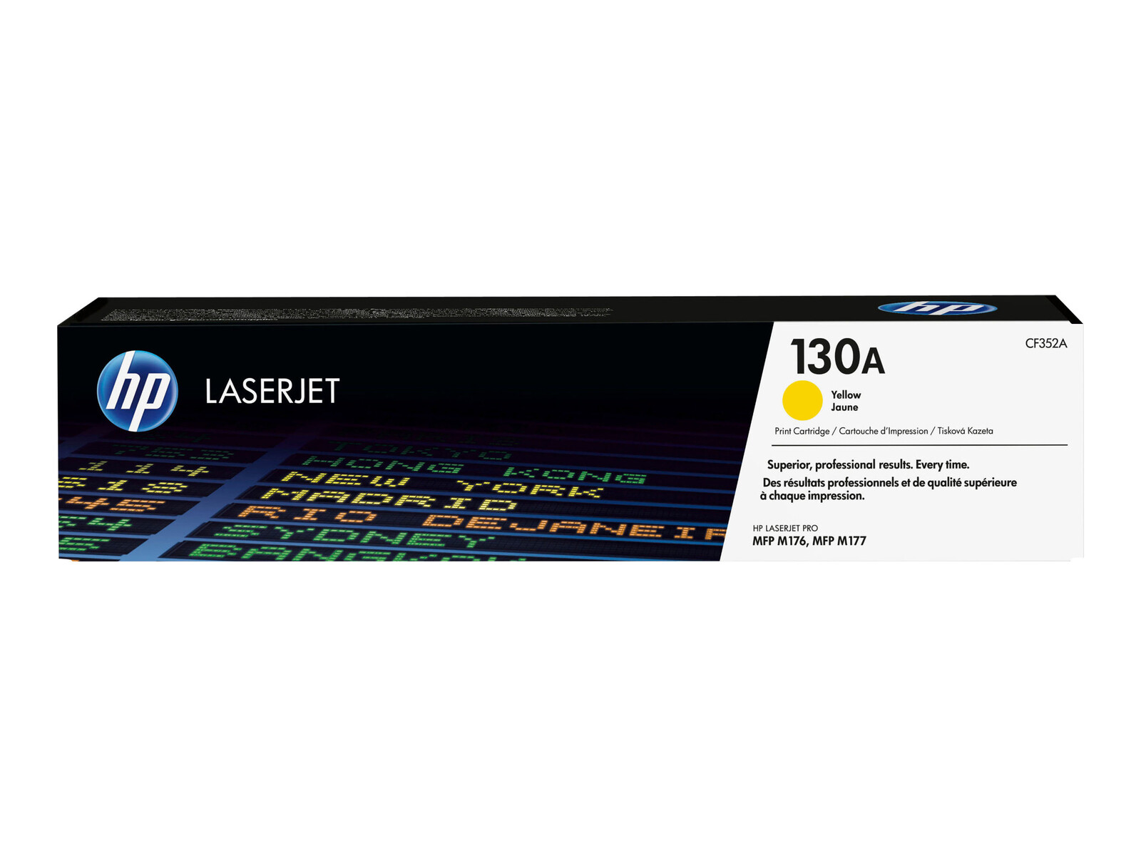 Originalna kartuša s tonerjem HP 130A, rumena, standardna zmogljivost, 1.000 strani, 1 kos