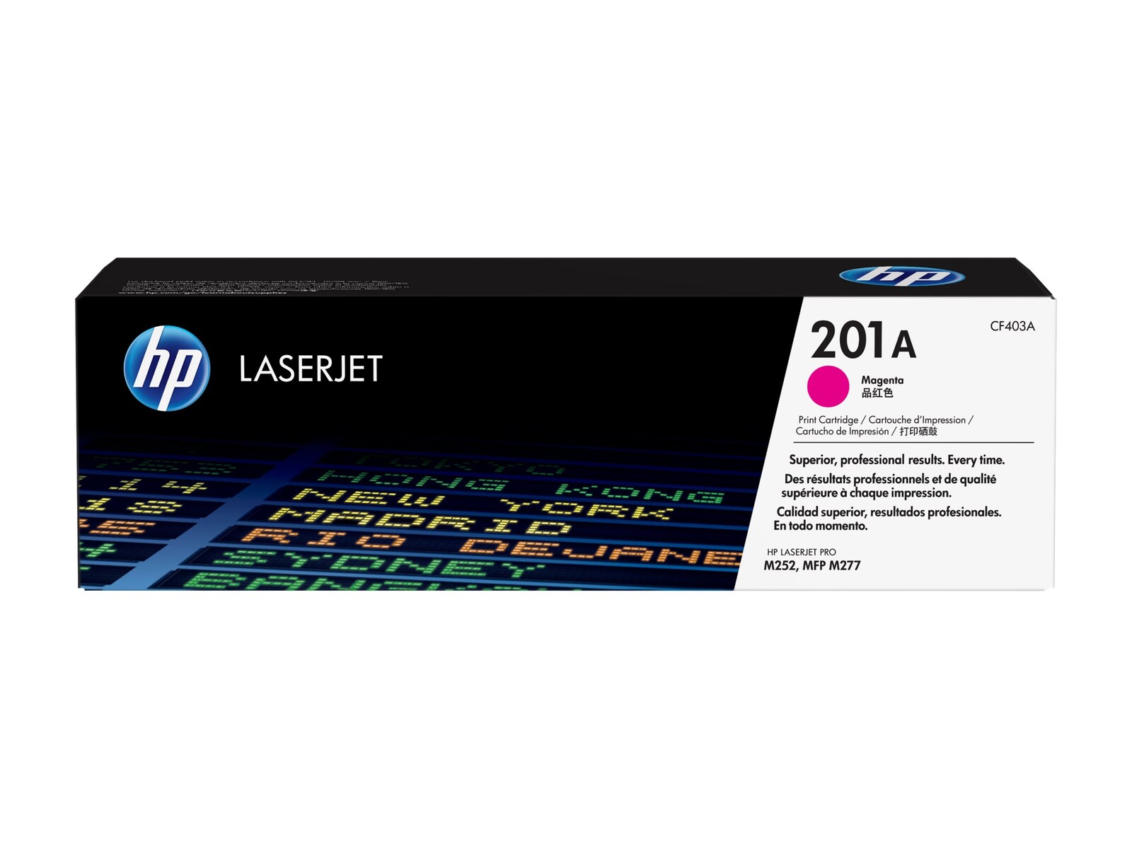 Tonerska kartuša HP 201A v barvi magenta, standardna zmogljivost za 1.330 strani